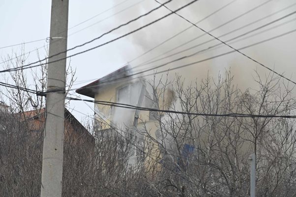 Взривената къща в Банкя Снимка: Георги Палейков