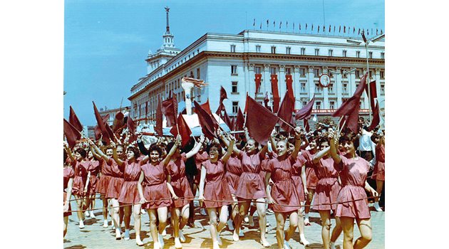Посрещането на Гагарин през май 1961 г.
