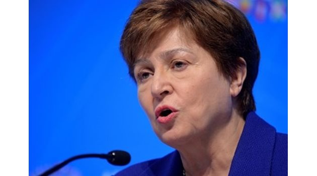 Управляващата директорка на МВФ Кристалина Георгиева