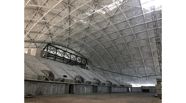 Зала “Арена Бургас” скоро ще приема спортни и културни събития.