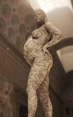 Заради смелата си постъпка Риана бе увековечена с мраморна статуя в музея на изкуставото “Метрополитън” в Ню Йорк. 