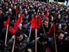 Над 20 задържани при сблъсъците в Атина