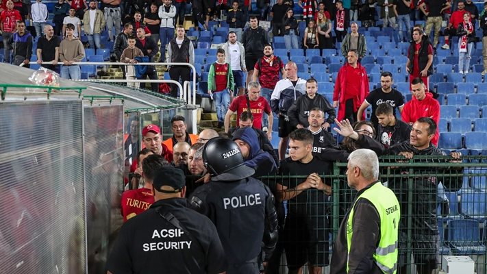 Гонят арестуваните фенове на ЦСКА от стадиона