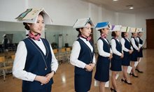 Училище за стюардеси в Китай