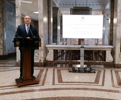 Президентът Румен Радев представи проектите си за модернизация на България и за прозрачно и ефективно управление.