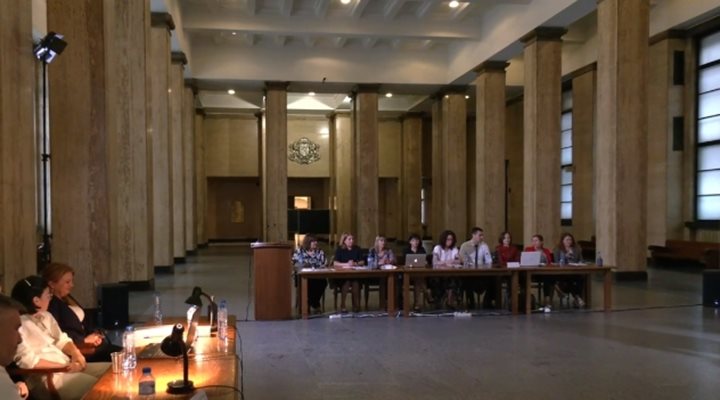 Избирателната комисия в края на втория изборен ден за нови членове от съдийската квота във ВСС.