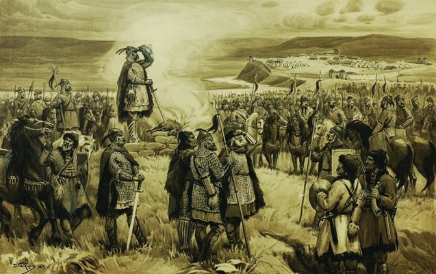 Картина на битката при Върбишкия проход