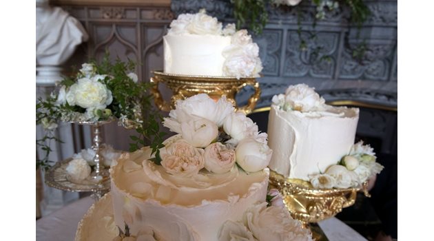 Сватбената торта на принц Хари и Меган Маркъл