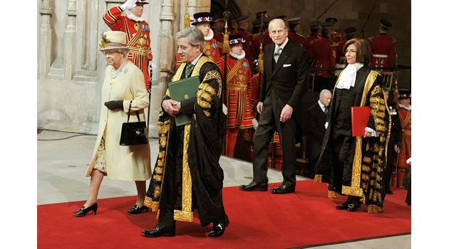 Бъркоу посреща Елизабет II и съпруга й Филип в парламента. Скоро кралицата може да го направи лорд. Ако това не стане, той иска да се занимава с преподаване и спорт.