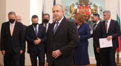 Президентът Румен Радев СНИМКА: НИКОЛАЙ ЛИТОВ