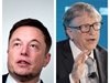Илон Мъск и Бил Гейтс не са в добри отношения, собственикът на "Майкрософт" го смята за груб