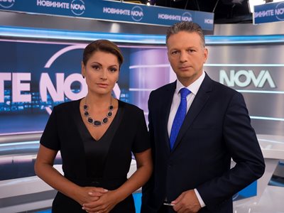 Ани Салич и Николай Дойнов СНИМКА: Нова тв