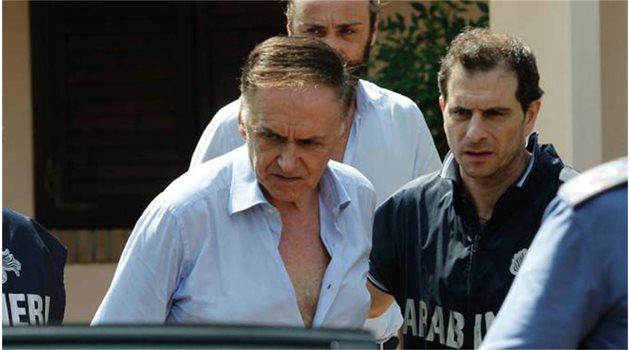 АРЕСТ: Италианските власти арестуват Джовани Веки (вляво), собственик на “Сейв груп”, която чрез връзките си с Ндрангета е искала да инвестира в България.