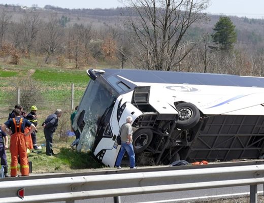 Трагичният инцидент, отнел живота на шест души, стана на 13 април на автомагистрала „Тракия“.