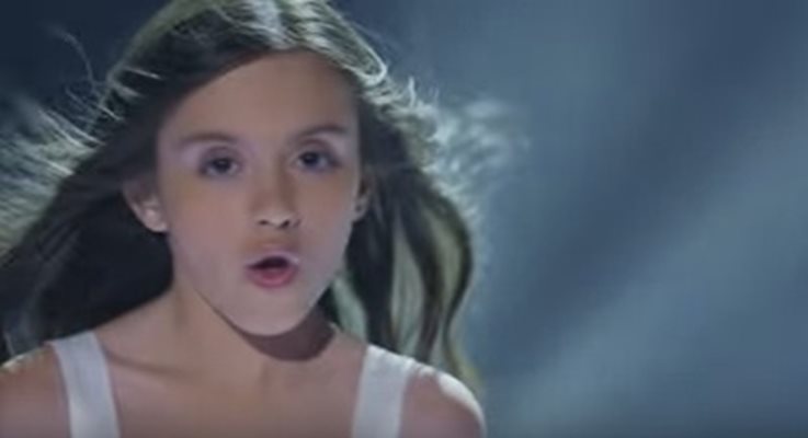 10-годишната Лидия Ганева представя страната ни на детската Евровизия през 2016 г., когато България за последно участва в конкурса.
СНИМКА: АРХИВ