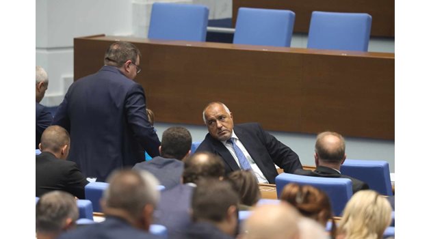 Бойко Борисов в парламента
