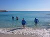 Левскарите на плаж в Кипър