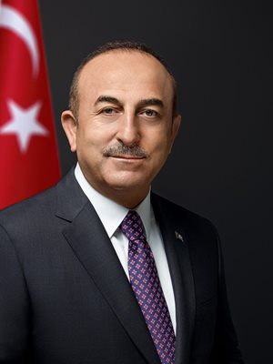 Мевлют Чавушоглу, министър на външните работи на Турция