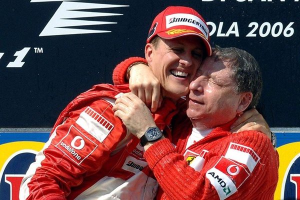 Михаел Шумахер и Жан Тод по времето, когато двамата пишат история във "Ферари"