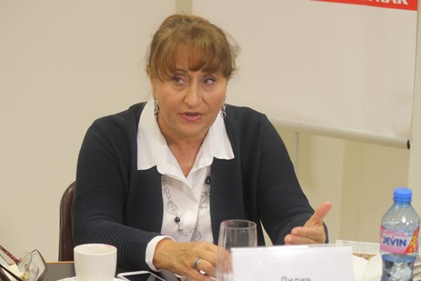 Бившата социална министърка Лидия Шулева СНИМКА: Румяна Тонева
