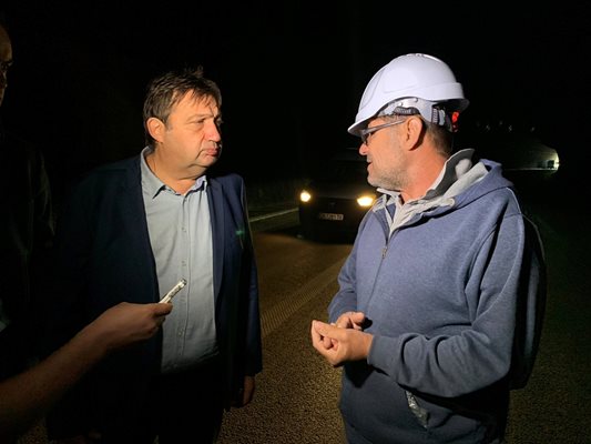 Министър Шишков: Автомагистрала "Хемус" е "зазимена" заради липса на плащане