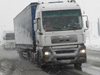 Ограничено е движението на камиони над 12 т по пътя Разград - Шумен заради снега