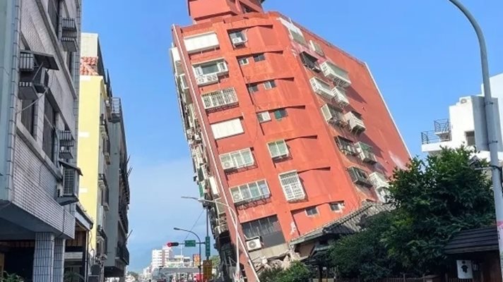50 души в неизвестност след мощното земетресение в Тайван