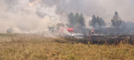 Как доброволната група на IT предприемач спаси къщи от бурния пожар край село Невестино