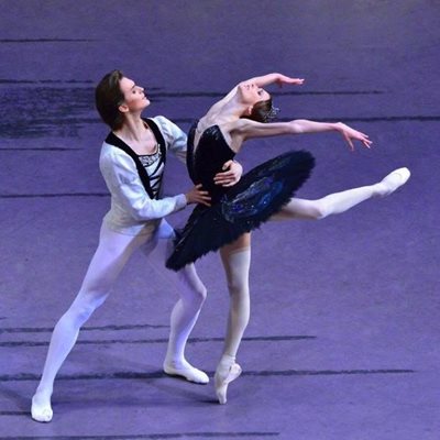 Светлана Захарова и Денис Родкин  СНИМКА: Софийска опера и балет
