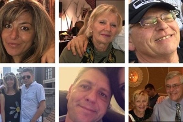 Застреляните българи в Чикаго - младото семейство, майката на Ивайло Попов и нейният американски партньор.