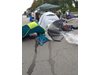 Буря в столицата събори палатки и отпуши блокадата на Орлов мост и СУ