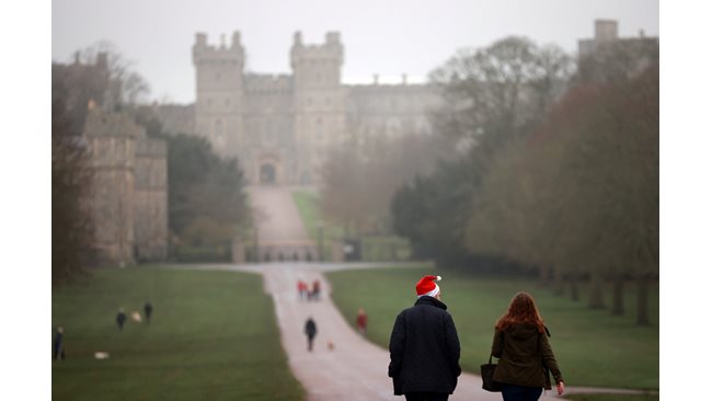 Windsor, who entered the palace yesterday, was placed in a psychiatric hospital