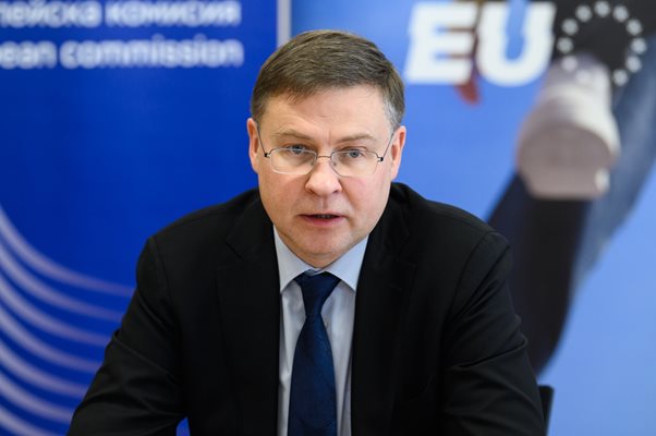 Валдис Домбровскис СНИМКА: Европейска комисия
