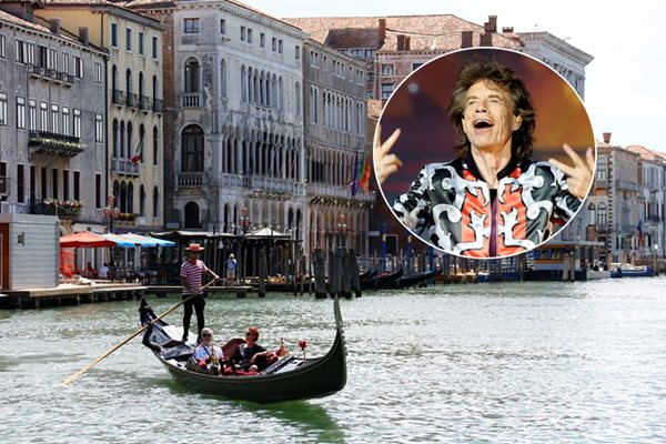 Мик Джагър и знаменитости
подеха кампания за опазване на Венеция