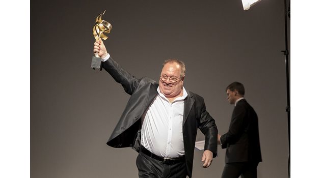 Георги Мамалев е деветият поред носител на престижната награда "Златната липа" за цялостен принос към българското кино.