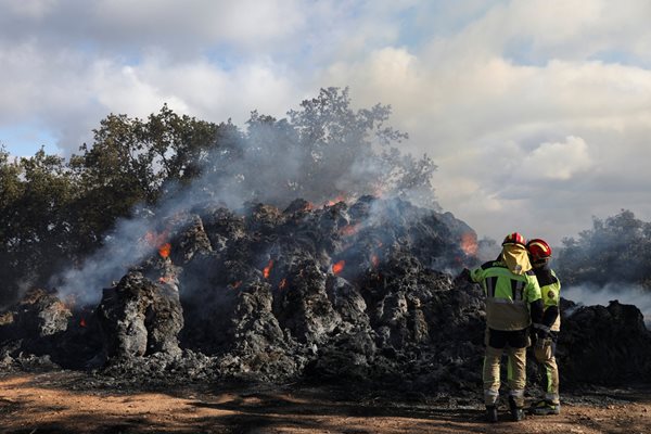 Най-големи щети огънят е нанесъл на северозападната провинция Самора. СНИМКА: РОЙТЕРС