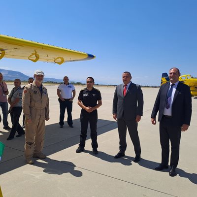 The Swedish teams that helped put out the fires in our country were sent off with a ceremony Photo: Press Center of the Ministry of the Interior