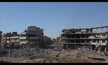 Разрушенията в Мосул от дрон