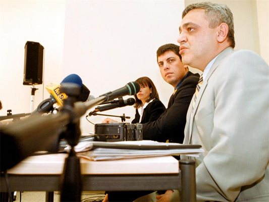 Тенчо Попов по времето, когато бе главен секретар в министерството на финансите при Милен Велчев.
Снимка Ивайло Дончев