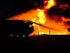 Пожар обхвана три плевни и покрив на къща в Костандово, огънят е локализиран