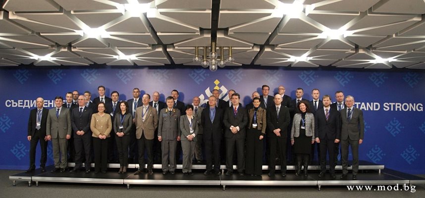Неформална среща на директорите по отбранителната политика на страните-членки на Европейския съюз се проведе на 19 и 20 февруари 2018 г. в Националния дворец на културата в София. СНИМКА: МОД