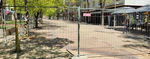 Започва ремонтът в центъра на Добрич