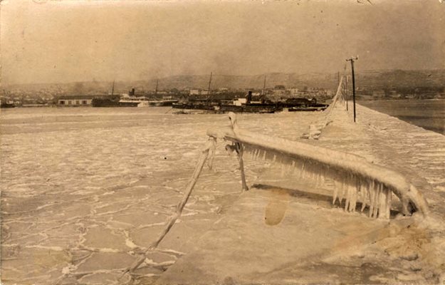 Замръзналото Черно море през февруари 1929 г.