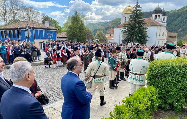 Министърът на културата Найден Тодоров в Клисура.