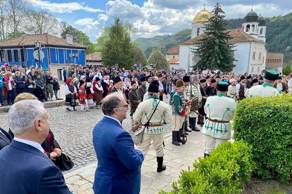 Министърът на културата Найден Тодоров в Клисура.