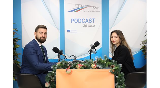Евродепутатът Андрей Новаков гостува в студиото на "24 часа" за третия епизод от подкаста "Европа за България".
СНИМКА: ГЕОРГИ КЮРПАНОВ