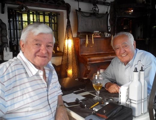 С Хамид Русев, над 50 години след като бягат от България