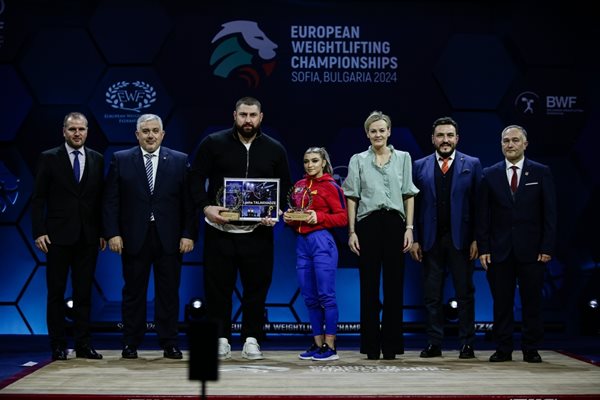 Наградите "Щангист на годината" бяха връчени по време на Европейското първенство по вдигане на тежести в София.