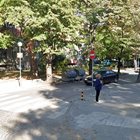 Въвеждането на еднопосочно движение по ул. "Ралица" е допринесло за повишаване на качеството на въздуха, смята кметът на пловдивския район "Източен" Иван Стоянов. Снимка: Google Street View