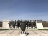 Открадната статуята на Никита Симонян в Ереван